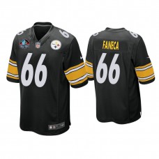 2021 Pittsburgh Steelers #66 Alan Faneca Black Game Jersey
