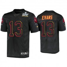 2021 Tampa Bay Buccaneers #13 Mike Evans Black Super Bowl LIV Jersey