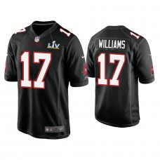 2021 Tampa Bay Buccaneers #17 Doug Williams Black Super Bowl LIV Black Game Fashion Jersey