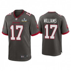 2021 Tampa Bay Buccaneers #17 Doug Williams Pewter Super Bowl LIV Pewter Game Jersey