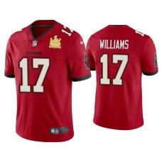 2021 Tampa Bay Buccaneers #17 Doug Williams Red Super Bowl LIV Champions Red Vapor Limited Jersey