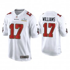 2021 Tampa Bay Buccaneers #17 Doug Williams White Super Bowl LIV White Game Fashion Jersey