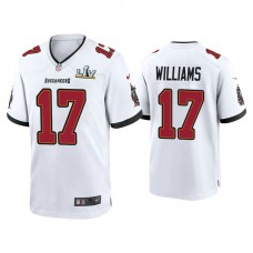 2021 Tampa Bay Buccaneers #17 Doug Williams White Super Bowl LIV White Game Jersey