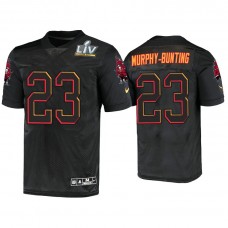 2021 Tampa Bay Buccaneers #23 Sean Murphy-Bunting Black Super Bowl LIV Jersey