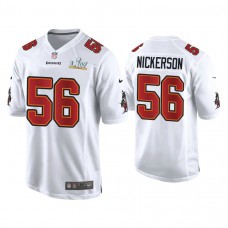 2021 Tampa Bay Buccaneers #56 Hardy Nickerson White Super Bowl LIV White Game Fashion Jersey