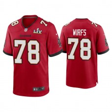 2021 Tampa Bay Buccaneers #78 Tristan Wirfs Red Super Bowl LIV Red Game Jersey