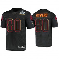 2021 Tampa Bay Buccaneers #80 O.J. Howard Black Super Bowl LIV Jersey
