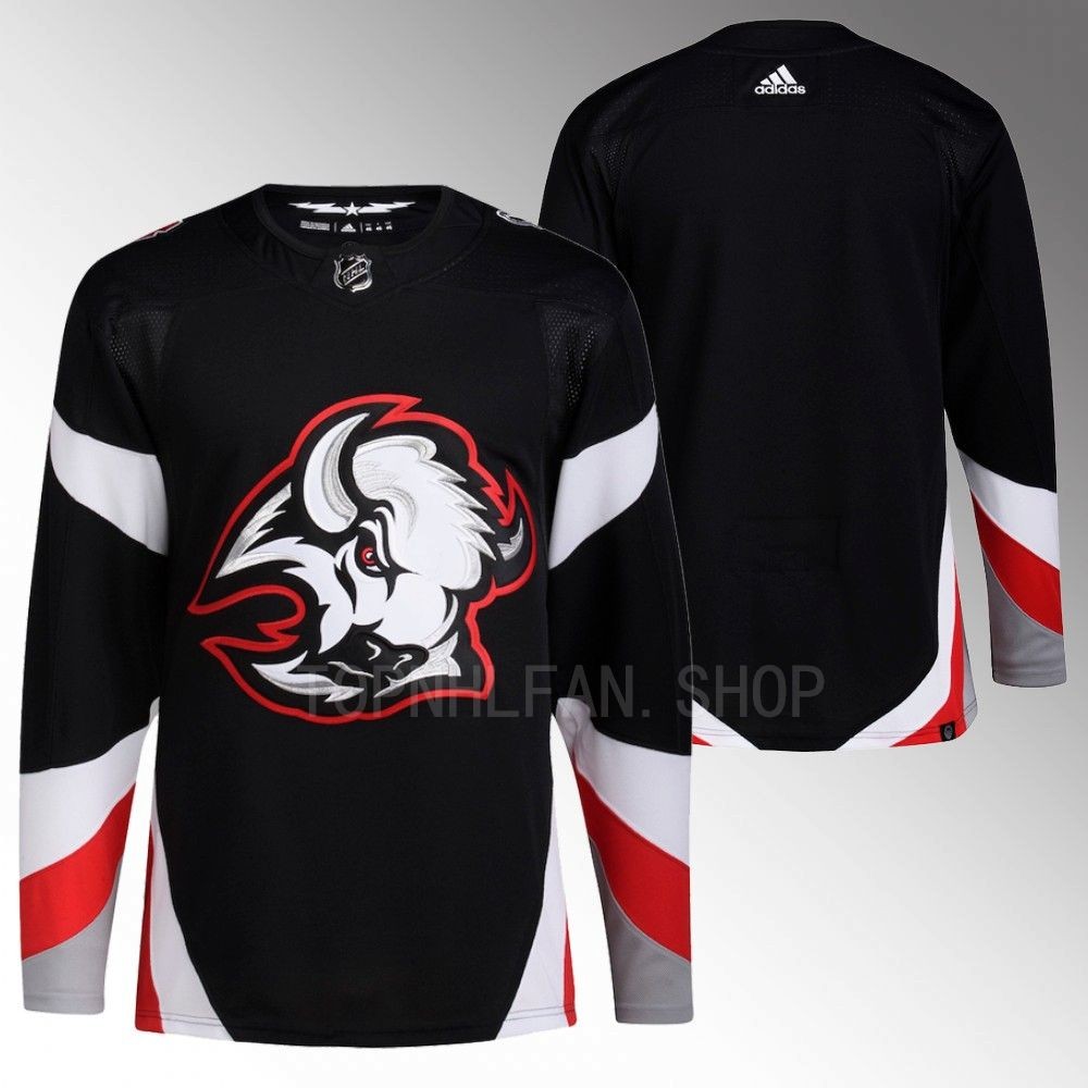 2022-23 Buffalo Sabres Goathead Alternate Black Primegreen Authentic Jersey