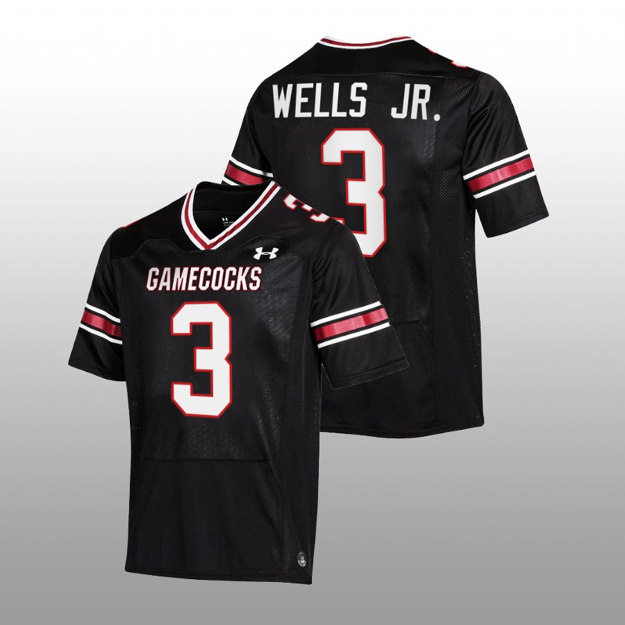 2022 23 south carolina gamecocks antwane wells jr. black college football nil replica jersey