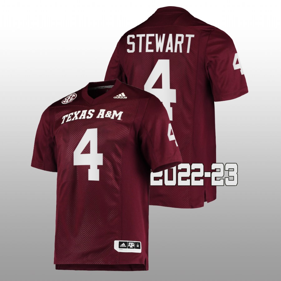 2022 23 texas a&m aggies shemar stewart maroon college football jersey