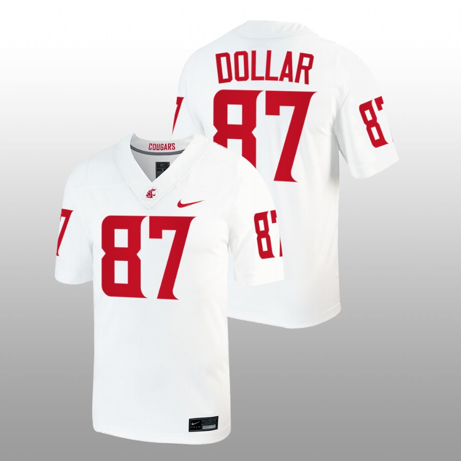 2022 23 washington state cougars andre dollar white college football men jersey