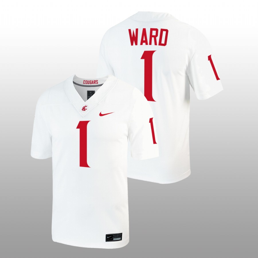 2022 23 washington state cougars cameron ward white college football men jersey
