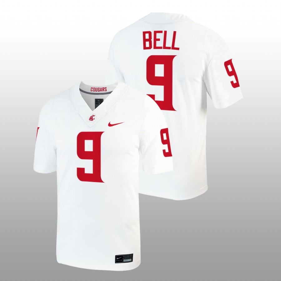 2022 23 washington state cougars renard bell white college football men jersey