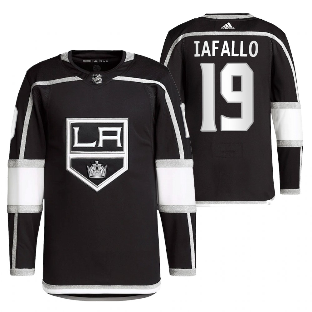2022 Los Angeles Kings Alex Iafallo Black Home Primegreen Authentic Pro Jersey