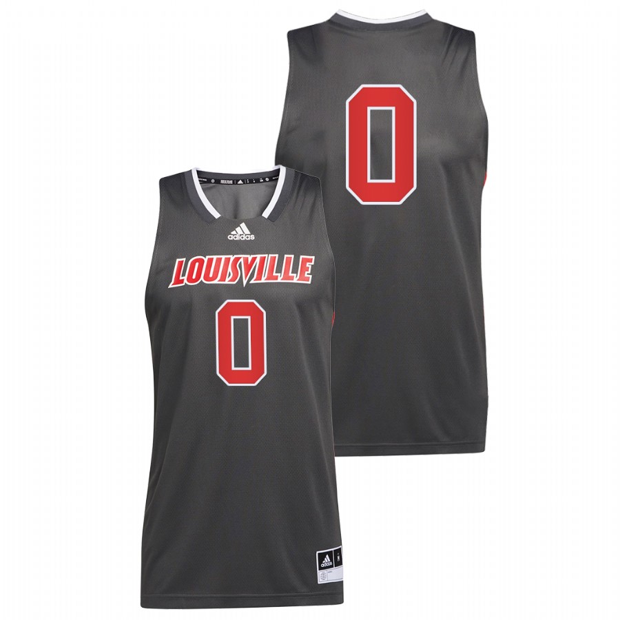 2022 Louisville Cardinals Noah Locke Reverse Retro Grey College Basketball Jersey Men