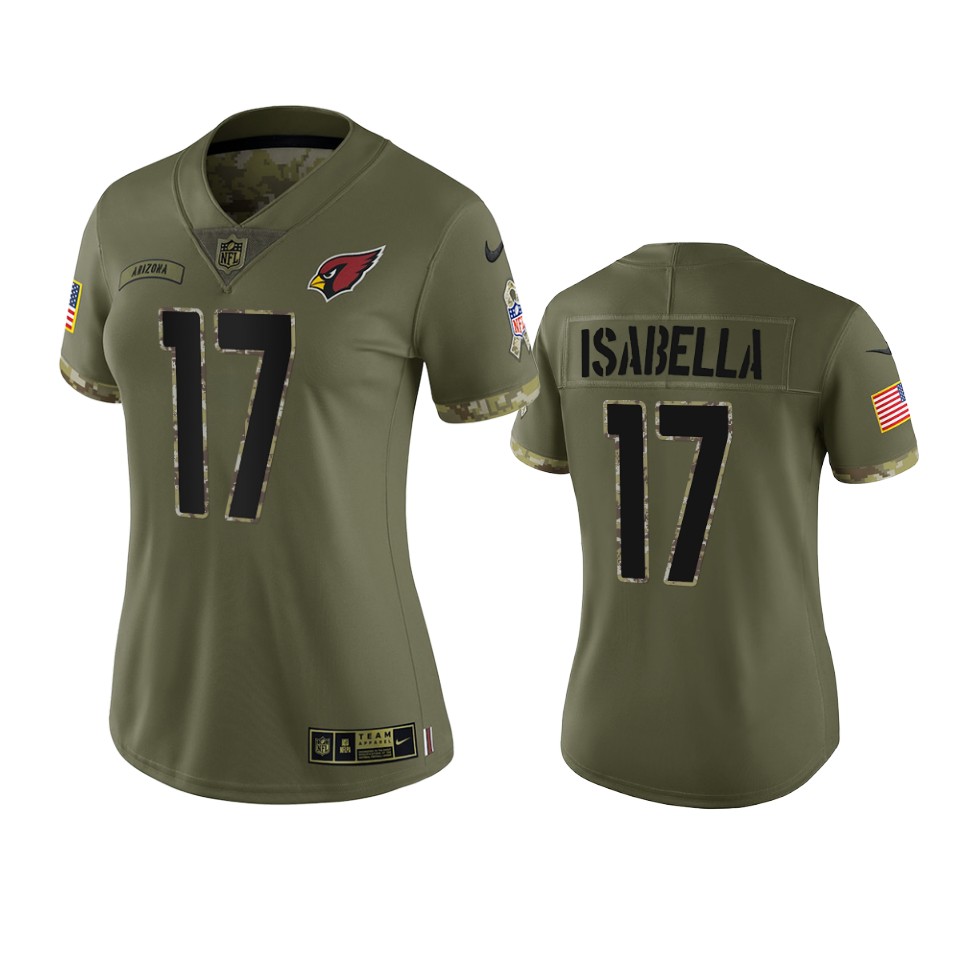 2022 Salute To Service Cardinals Andy Isabella Limited Jersey