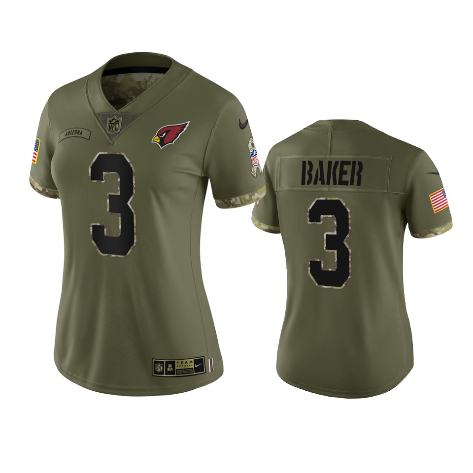 2022 Salute To Service Cardinals Budda Baker Limited Jersey