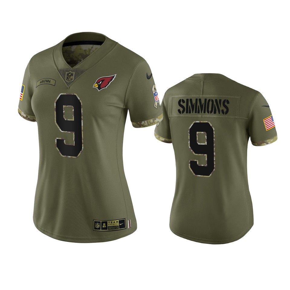 2022 Salute To Service Cardinals Isaiah Simmons Limited Jersey