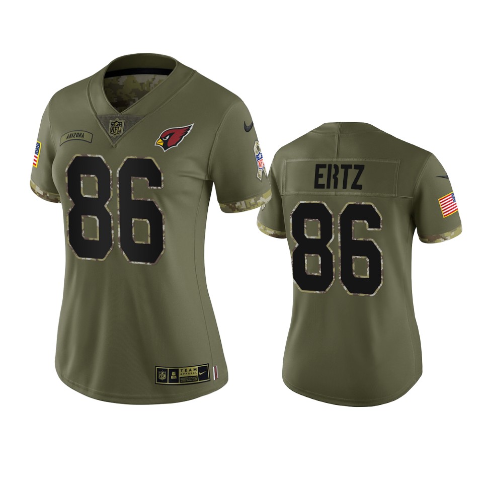 2022 Salute To Service Cardinals Zach Ertz Limited Jersey