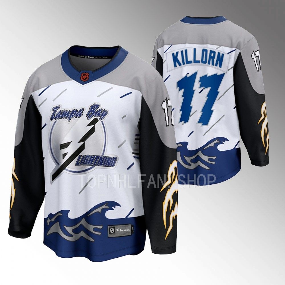 2022 Tampa Bay Lightning Alex Killorn Special Edition 2.0 White Breakaway Jersey