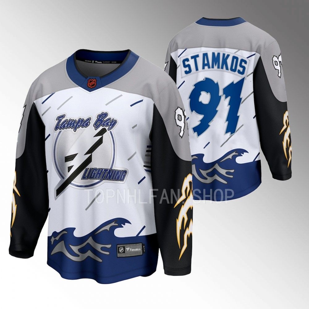 2022 Tampa Bay Lightning Steven Stamkos Special Edition 2.0 White Breakaway Jersey