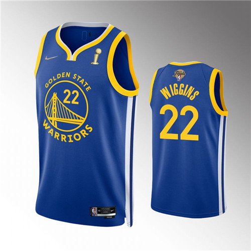 2022 nba finals champions golden state warriors royal icon jersey 
