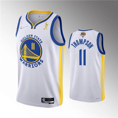 2022 nba finals champions golden state warriors white association jersey