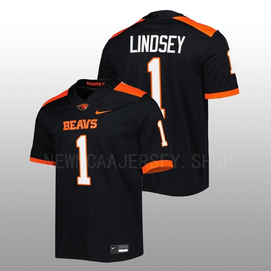 2022 oregon state beavers tyjon lindsey black untouchable football jersey