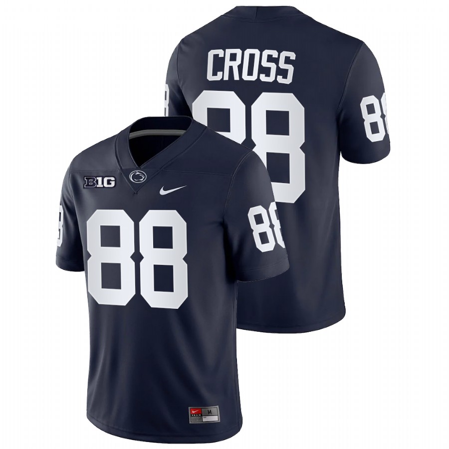 2022 penn state nittany lions jerry cross navy college football game jersey