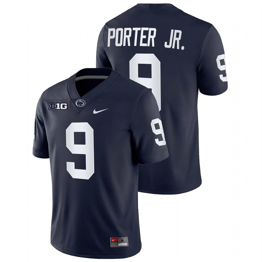 2022 penn state nittany lions joey porter jr. navy college football game jersey