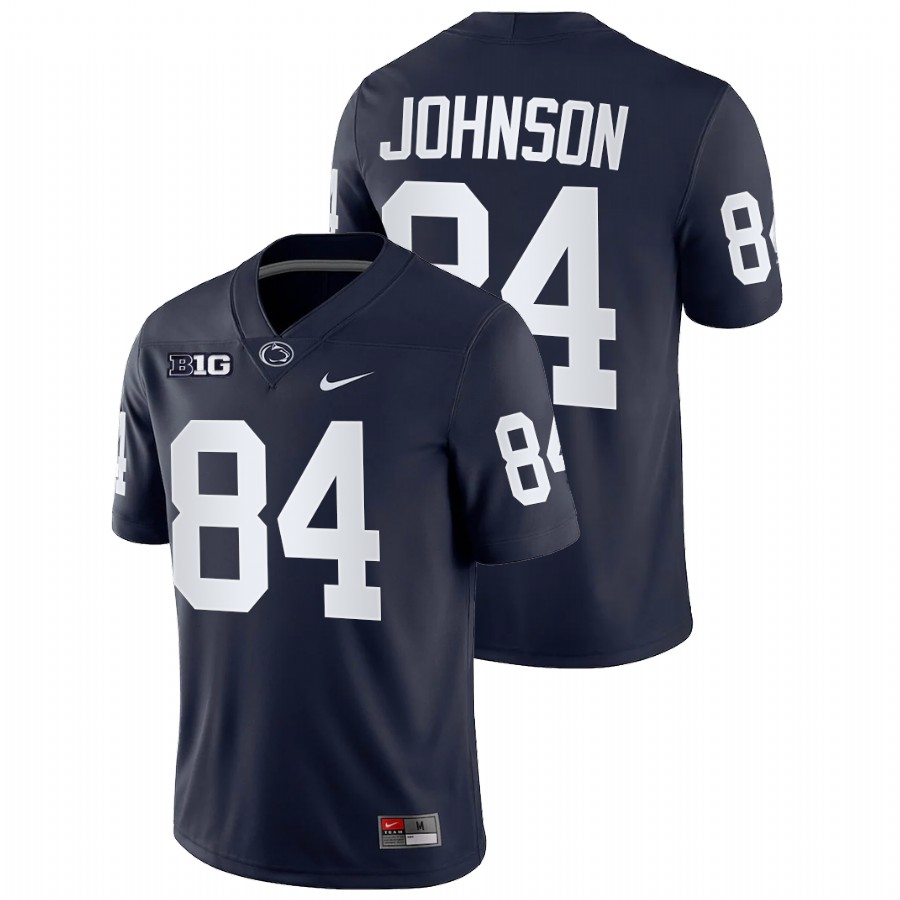 2022 penn state nittany lions theo johnson navy college football game jersey