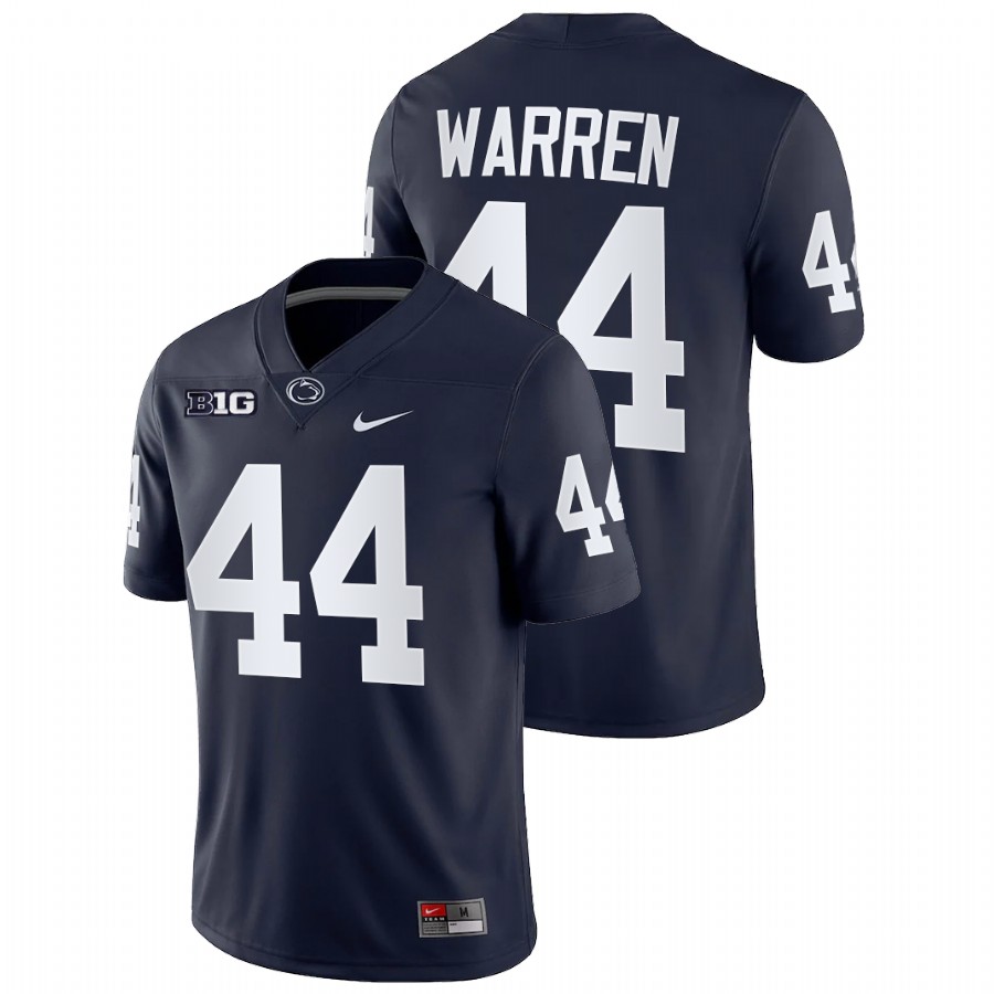2022 penn state nittany lions tyler warren navy college football game jersey