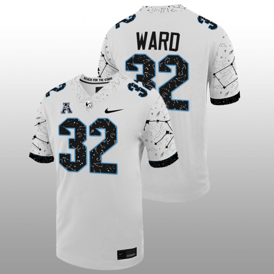 2022 ucf knights alex ward white space game untouchable football jersey