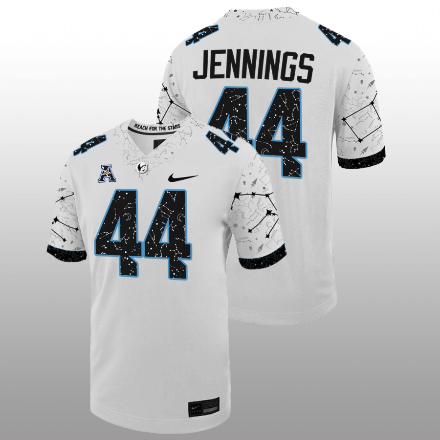 2022 ucf knights branden jennings white space game untouchable football jersey