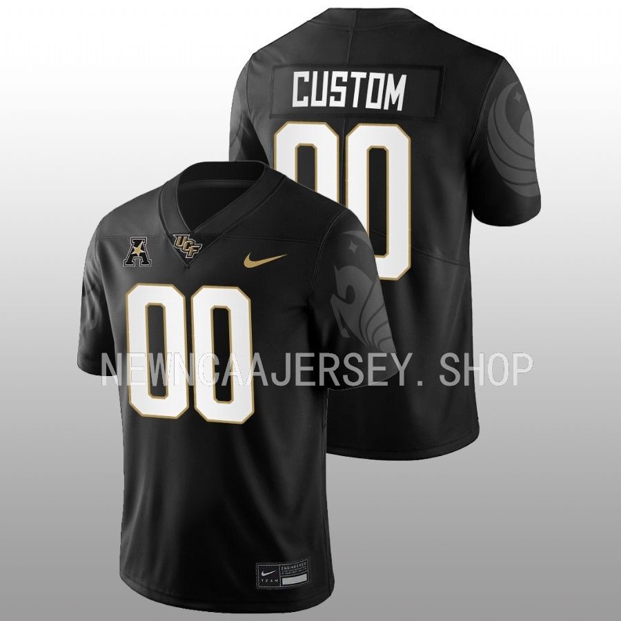 2022 ucf knights custom black college football game jersey