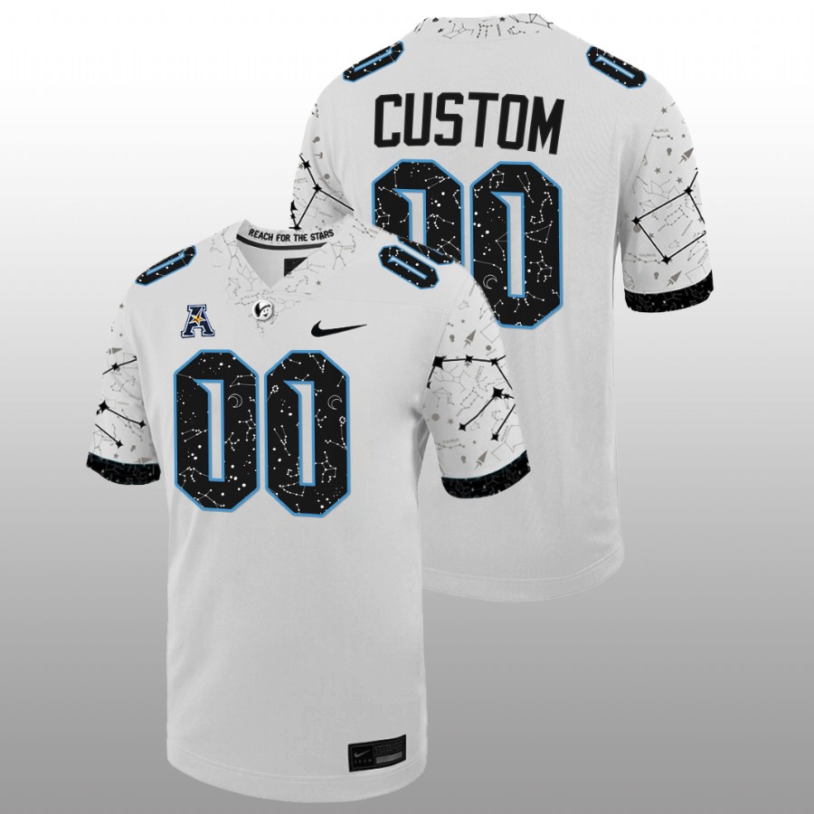 2022 ucf knights custom white space game untouchable football jersey