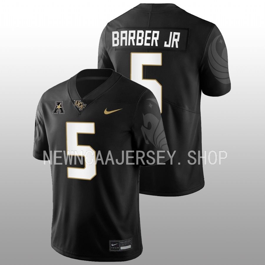 2022 ucf knights ricky barber black college football game jersey