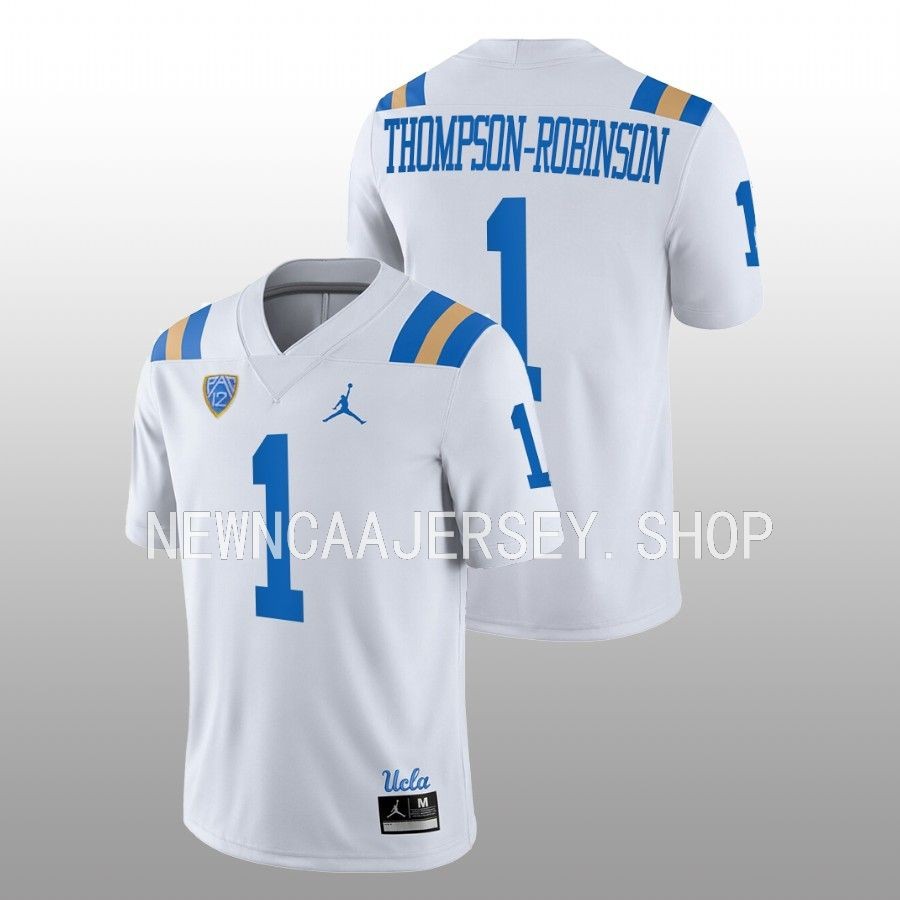 2022 ucla bruins dorian thompson robinson white game football jersey