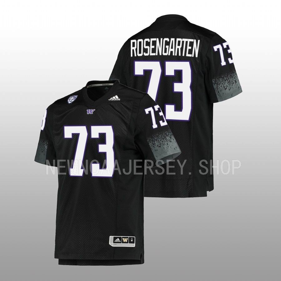 2022 washington huskies roger rosengarten black football team premier men jersey