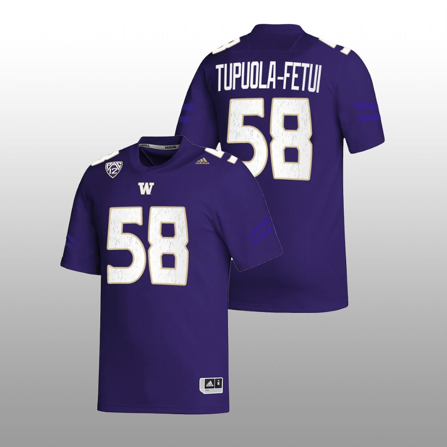 2022 washington huskies zion tupuola fetui purple college football nil replica jersey