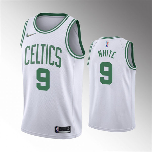 Boston Celtics Derrick White 2021-22 Classic Edition White Year Zero stitched Jersey #9