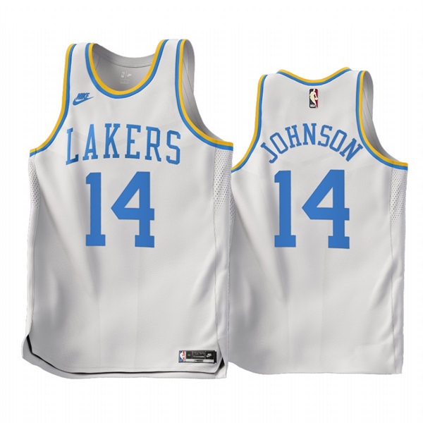 Los Angeles Lakers Stanley Johnson White 2022-23 Classic Edition Jersey #14