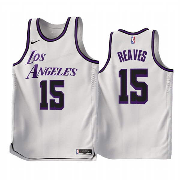 Los Angeles Lakers Austin Reaves 2022-23 New Uniform Purple Statement Edition Jersey #15 