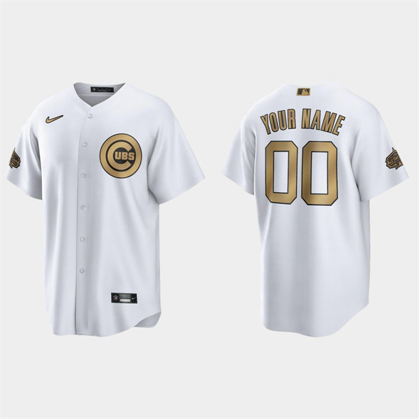 Mens Youth Chicago Cubs stitched 2022 MLB All-Star Game Jersey - White
