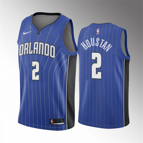 Orlando Magic Caleb Houstan Royal Icon Edition stitched Jersey #2