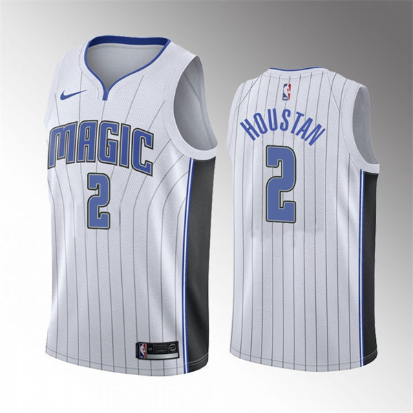 Orlando Magic Caleb Houstan White Association Edition stitched Jersey #2