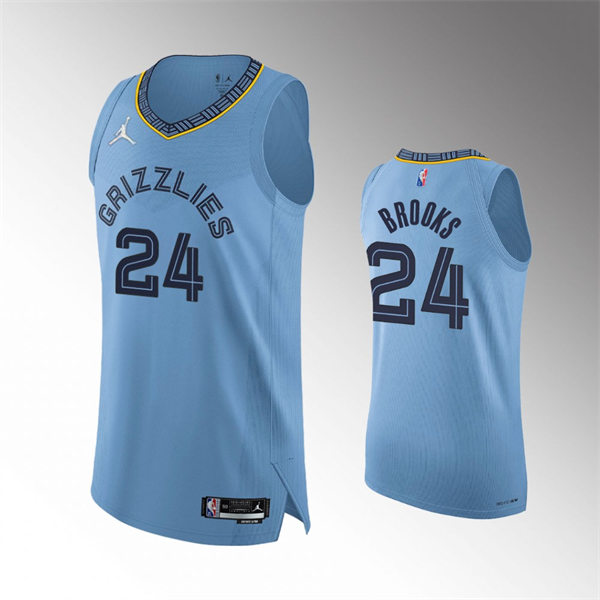 Memphis Grizzlies Dillon Brooks Light Blue Statement Edition Jersey #24