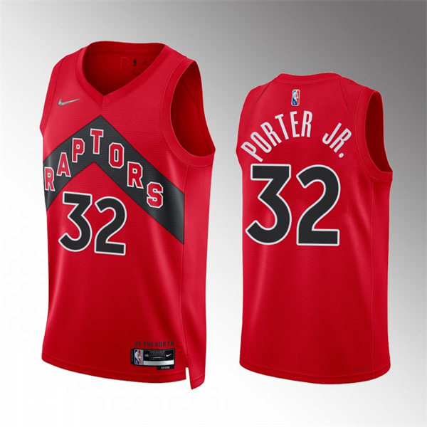 Toronto Raptors Otto Porter Jr. Red Icon Edition stitched Jersey #32