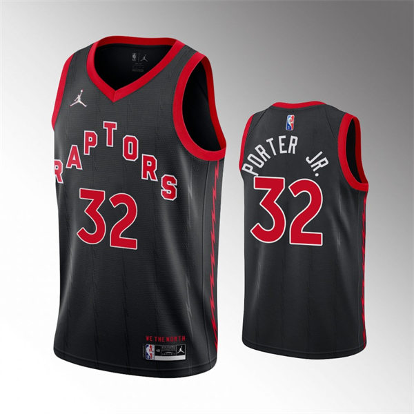 Toronto Raptors Otto Porter Jr. Black Statement Edition stitched Jersey #32