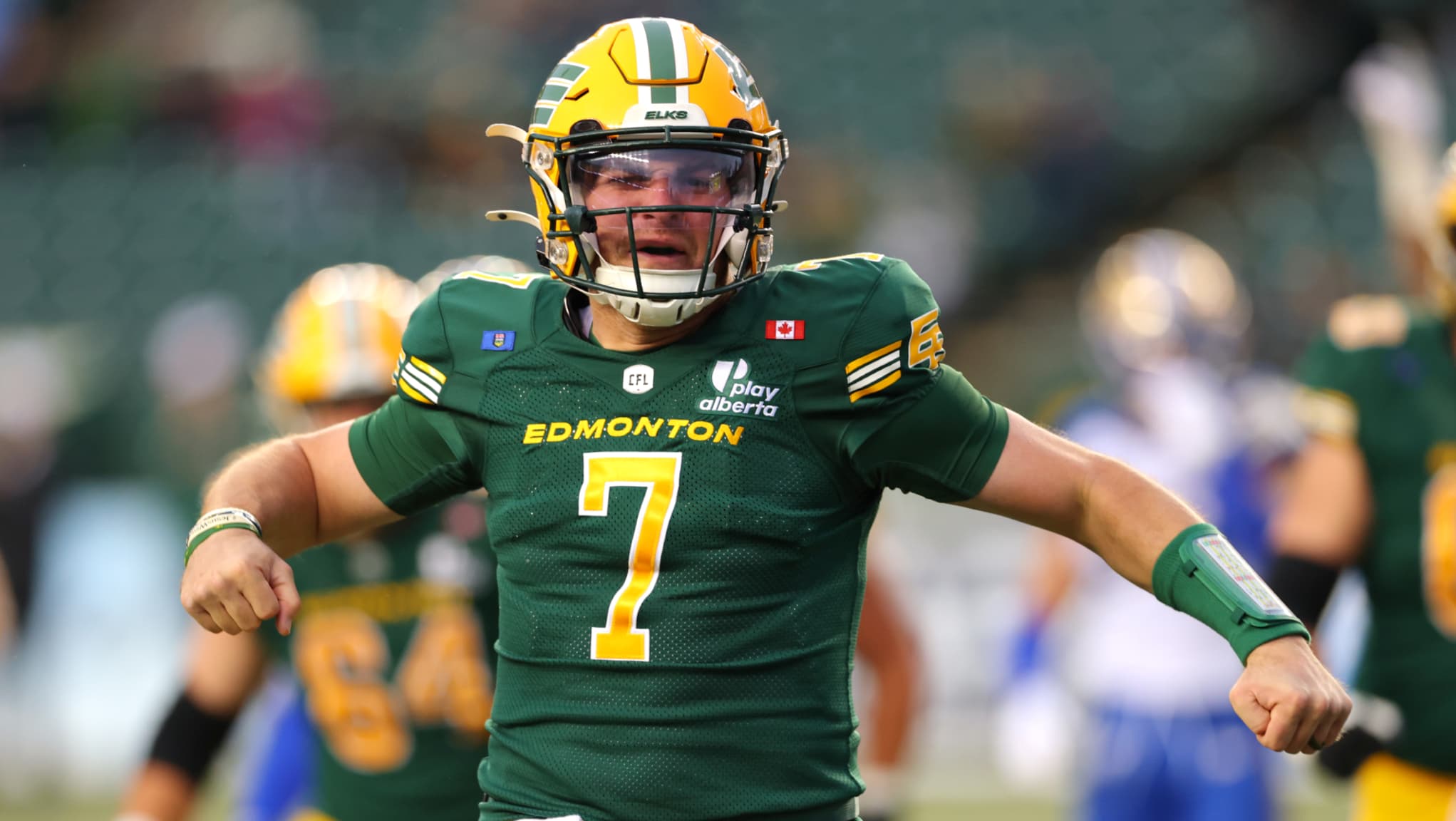 2026  Edmonton Elks   Custom football Jersey